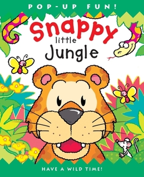 Paperback Snappy Little Jungle (Snappy Little Pop-Ups) Book