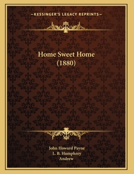 Paperback Home Sweet Home (1880) Book