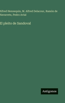 Hardcover El pleito de Sandoval [Spanish] Book