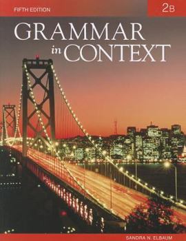 Paperback Grammar in Context 2B Book