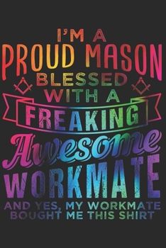 MASON: Mason Notebook the Perfect Gift Idea for Masons or Masons Trainees. The paperback has 120 white pages with dot matrix that assist you in writing or sketching.