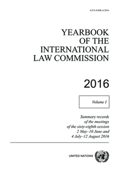 Paperback Yearbook of the International Law Commission 2016 Book