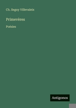 Paperback Primevères: Poésies [French] Book