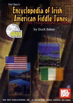 Paperback Encyclopedia of Irish and American Fiddle Tunes for Fingerstyle Guitar [With CD] Book