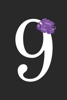 9: 9th Birthday Memory Book For Girls, Keepsake Notebook For Nine Year Old Kids, 9 Year Old Bday Gift, Draw and Write Journal, Diary With Prompts