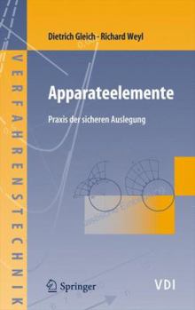 Hardcover Apparateelemente: PRAXIS Der Sicheren Auslegung [German] Book