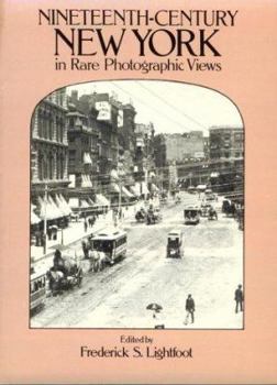 Paperback Nineteenth-Century New York in Rare Photographic Views Book