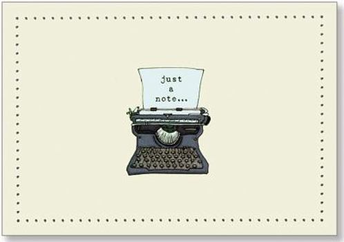 Misc. Note Card Typewriter Book