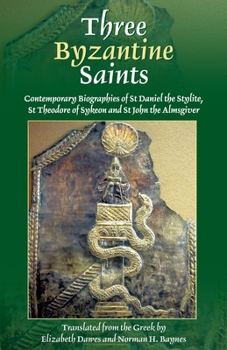 Paperback Three Byzantine Saints Book