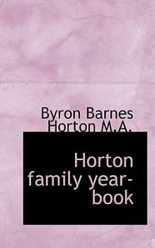 Horton Family Year-Book
