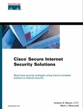 Hardcover Cisco Secure Internet Security Solutions Book