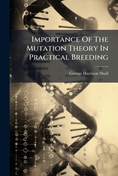 Paperback Importance Of The Mutation Theory In Practical Breeding Book