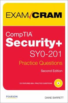 Paperback CompTIA Security+ SY0-201 Practice Questions [With CDROM] Book