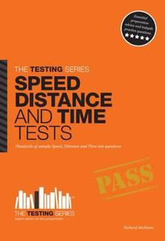 Paperback Speed Distance and Time Tests Book