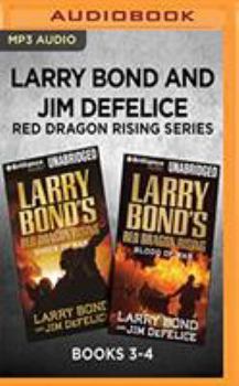 MP3 CD Larry Bond and Jim DeFelice Red Dragon Rising Series: Books 3-4: Shock of War & Blood of War Book