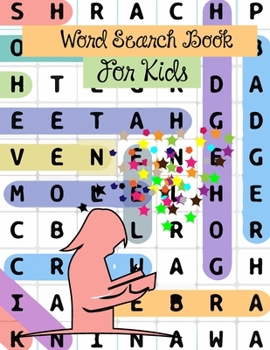 Paperback Word Search Book for Kids: Different shape word search book