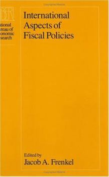 Hardcover International Aspects of Fiscal Policies Book