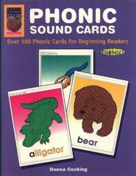 Paperback Phonic Sound Cards: Over 100 Phonic Cards for Beginning Readers Book