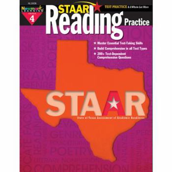 Paperback Staar Reading Practice Grade 4 Teacher Resource Book