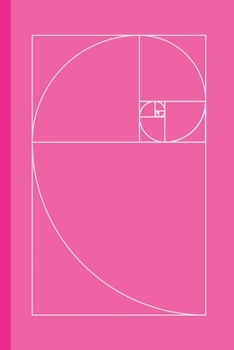 The Golden Ratio: 6" x 9" lined blank college ruled notebook, journal or diary,  120 pages