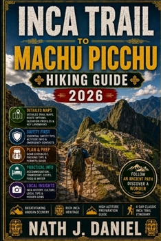 Paperback Inca Trail to Machu Picchu Hiking Guide Book
