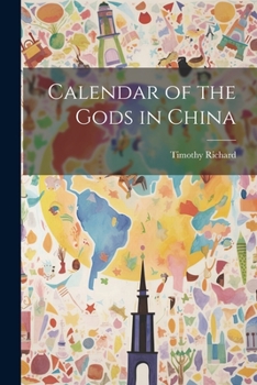 Paperback Calendar of the Gods in China Book