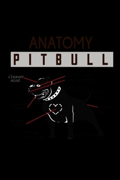Paperback Anatomy of a Pitbull: 110 Game Sheets - Four in a Row Fun Blank Games - Soft Cover Book for Kids for Traveling & Summer Vacations - Mini Gam Book