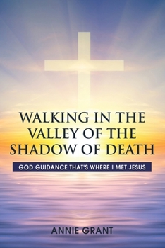 Paperback Walking in the Valley of the Shadow of Death: God guidance that's where I met Jesus Book