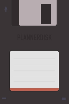 Dark Plannerdisk Floppy Disk 3.5 Diskette Weekly 2020 Planner [6x9]: Vintage Retrowave Vaporwave Theme