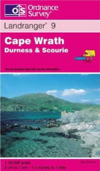 Map Cape Wrath, Durness and Scourie (Landranger Maps) Book