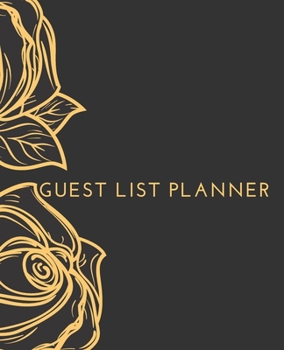 Guest List Planner: 2020 Planner, Guest List Planner For Wedding
