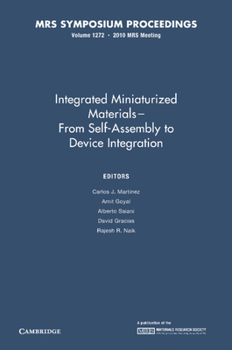 Hardcover Integrated Miniaturized Materials Book