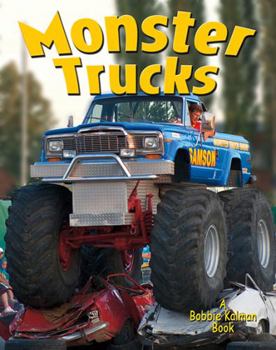 Hardcover Monster Trucks Book
