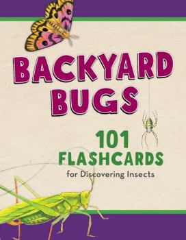 Hardcover Backyard Bugs: 101 Flashcards for Discovering Insects Book