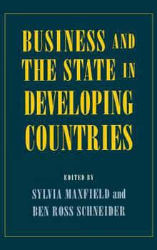 Hardcover Business and the State in Developing Countries: Germany in Europe Book