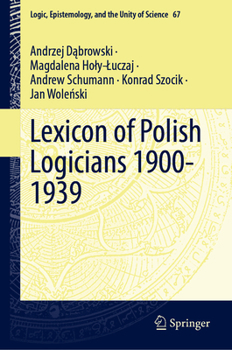 Hardcover Lexicon of Polish Logicians 1900-1939 Book