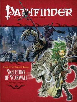Paperback Pathfinder #11 Curse of the Crimson Throne: Skeletons of Scarwall Book