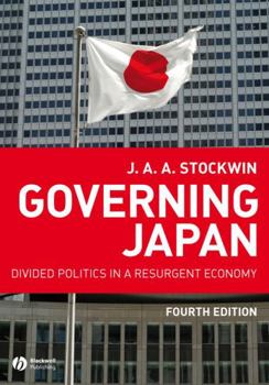 Paperback Governing Japan 4e Book