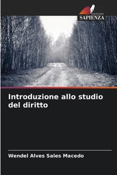 Paperback Introduzione allo studio del diritto [Italian] Book
