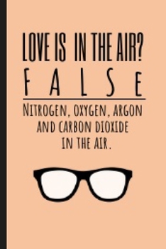 Love Is In The Air: Geeky Notebook Journal | Valentine's Day Gifts For Couples