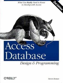 Paperback Access Database Design & Programming (Nutshell Handbook) Book