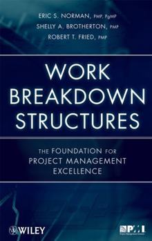 Hardcover Work Breakdown Structures Book