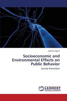 Paperback Socioeconomic and Environmental Effects on Public Behavior Book