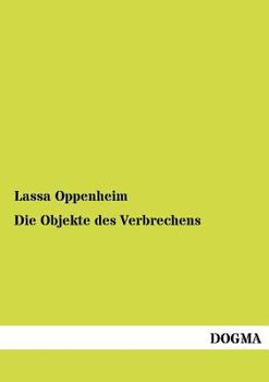 Paperback Die Objekte des Verbrechens [German] Book