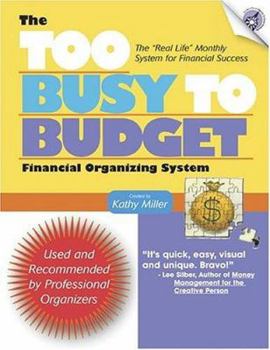 Paperback The Too Busy to Budget Financial Organizing System Book