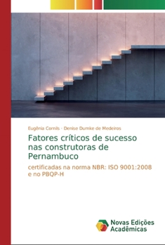 Paperback Fatores críticos de sucesso nas construtoras de Pernambuco [Portuguese] Book
