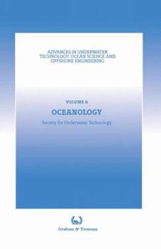Hardcover Oceanology: Proceedings of an International Conference (Oceanology International '86), Sponsored by the Society for Underwater Technology, and Held in Book