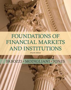 Hardcover Foundations of Financial Markets and Institutions Book