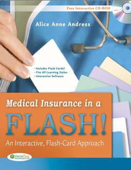 Paperback Medical Insurance in a Flash!: An Interactive, Flash-Card Approach Book