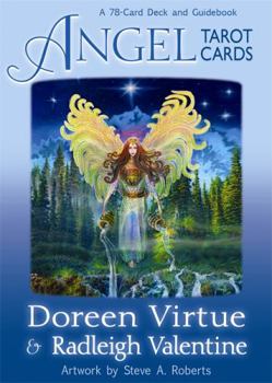 Hardcover Angel Tarot Cards Book